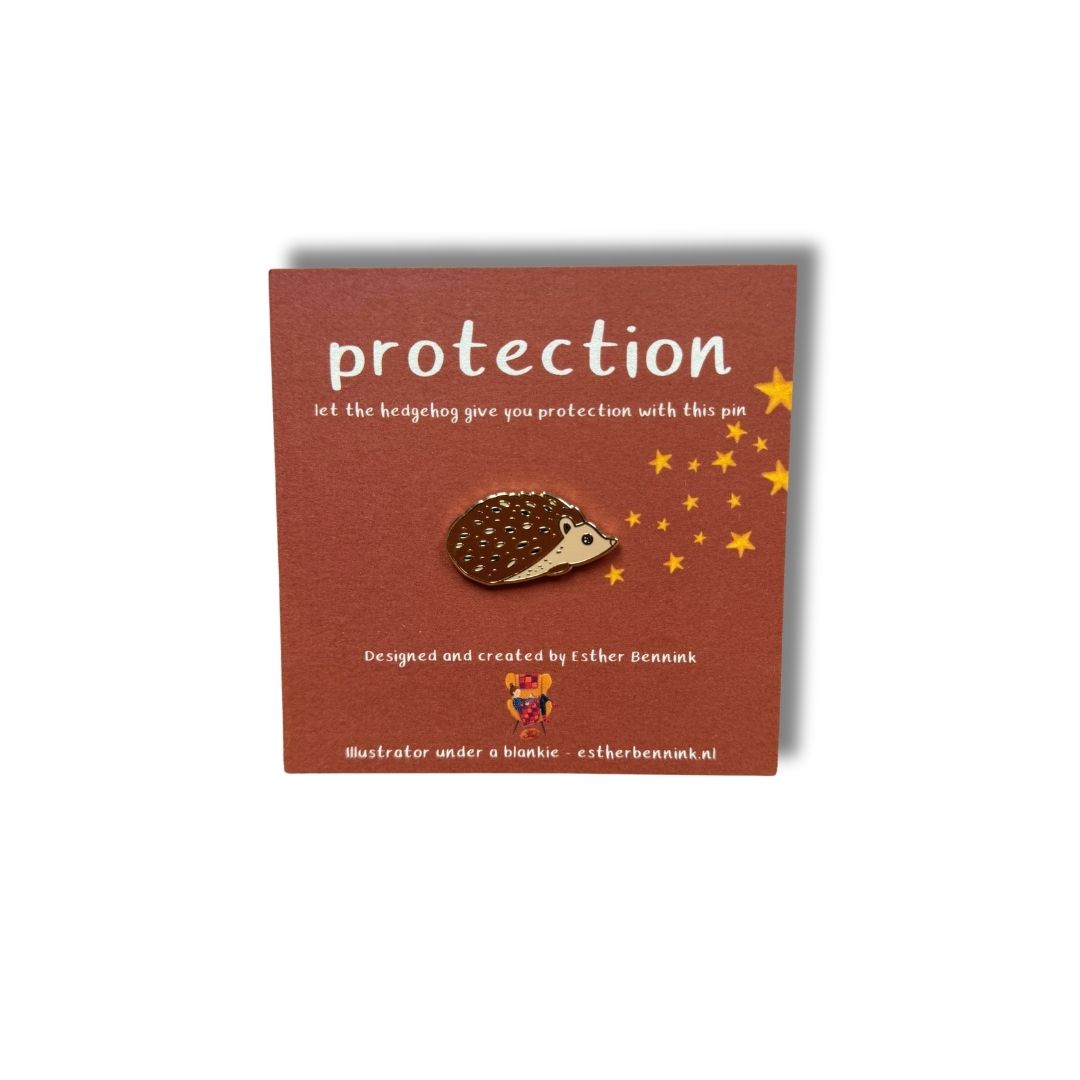 Hedgehog pin - protection