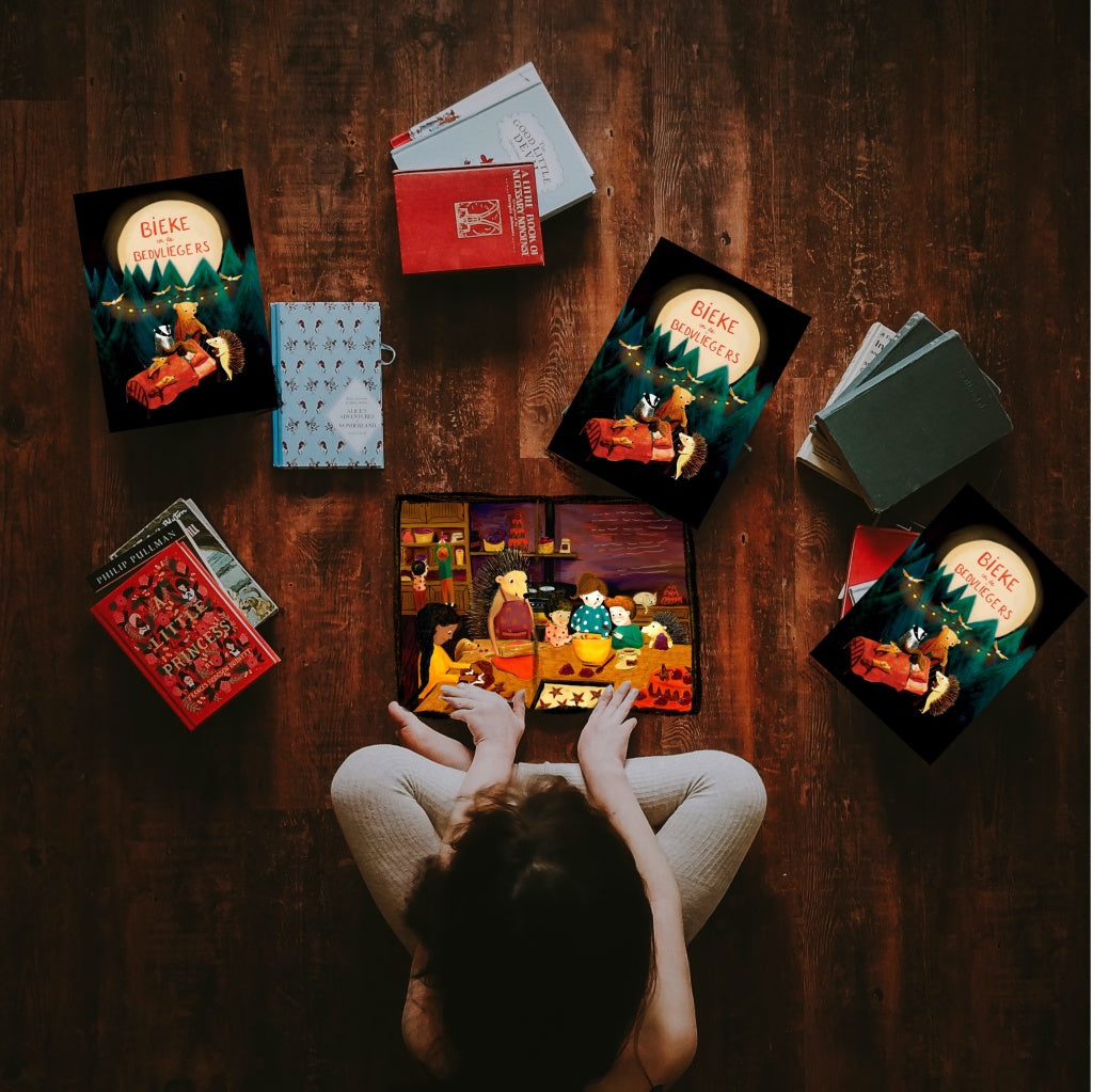 Bieke and the Bed Flyers - picture book