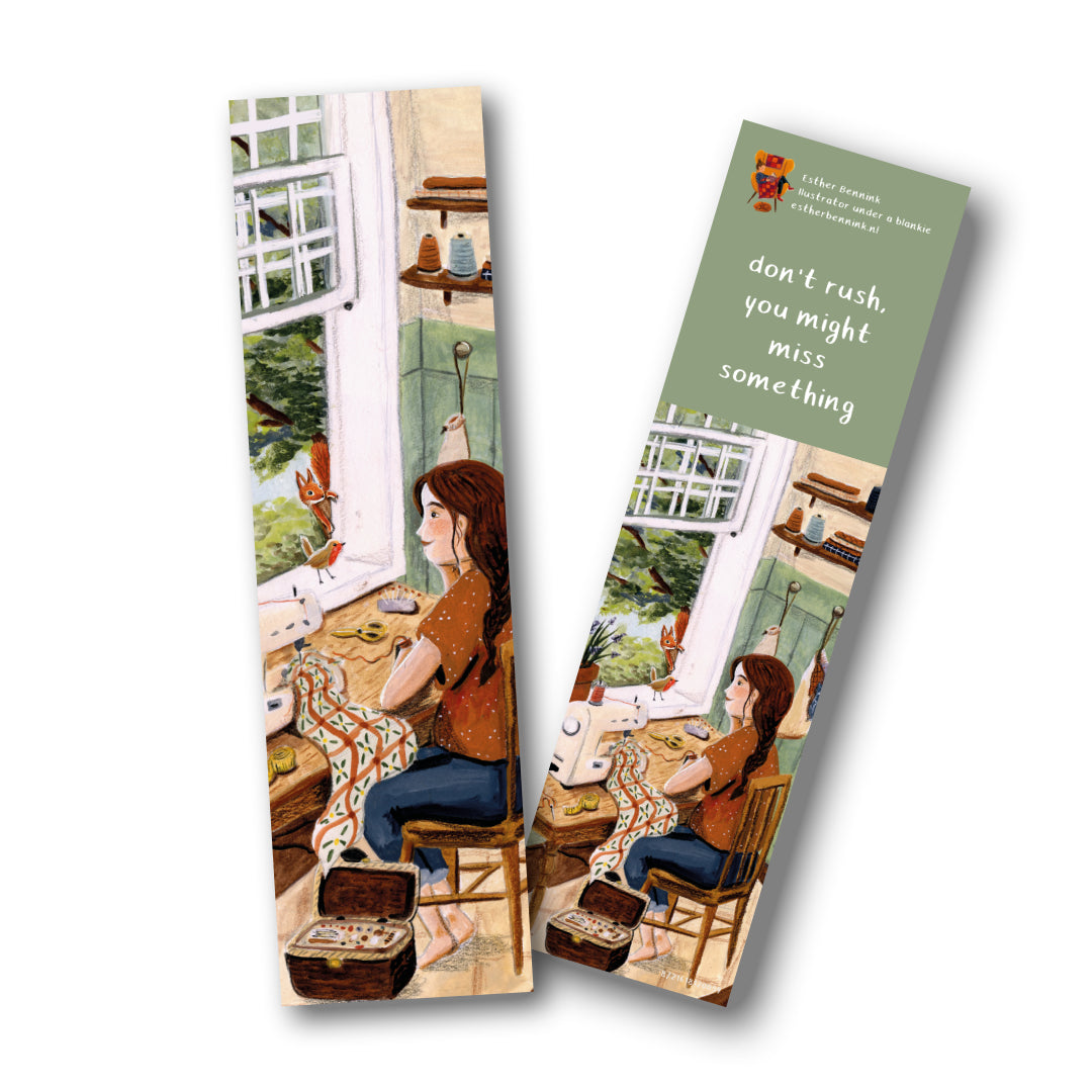Bookmark - don't rush