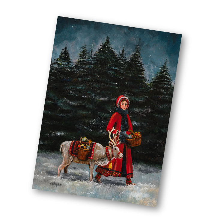 Carte de Noël - un conte populaire