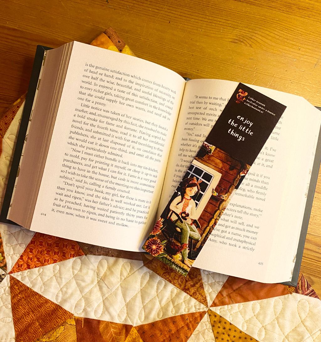 Bookmark - enjoy the little things