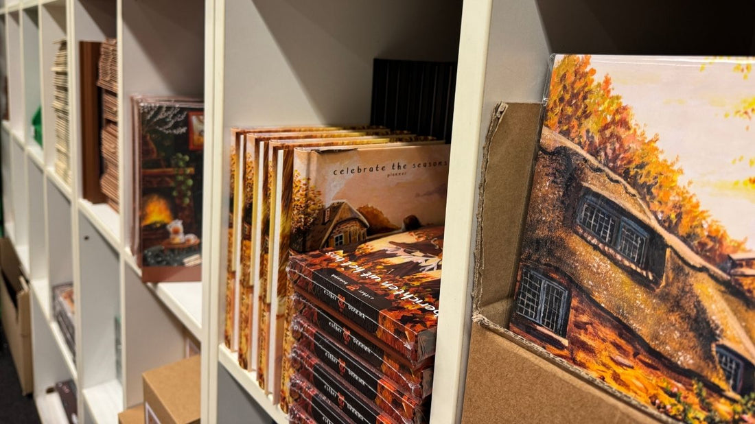 Een kijkje achter de schermen - het magazijn