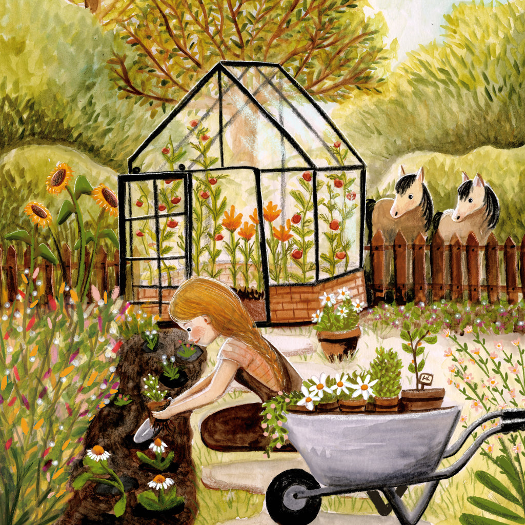 plaat tuinieren / sheet gardening