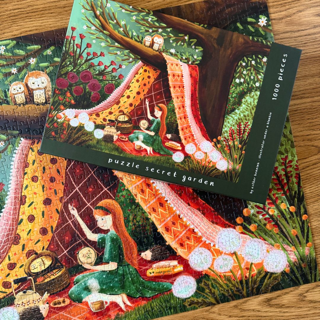 Puzzel secret garden - 1000 stukjes