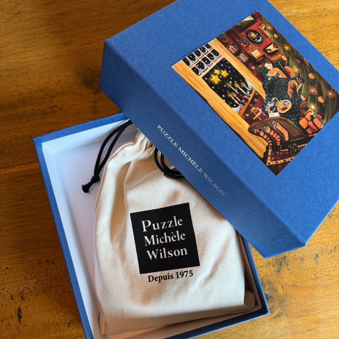 Houten puzzel - a warm and cosy christmas