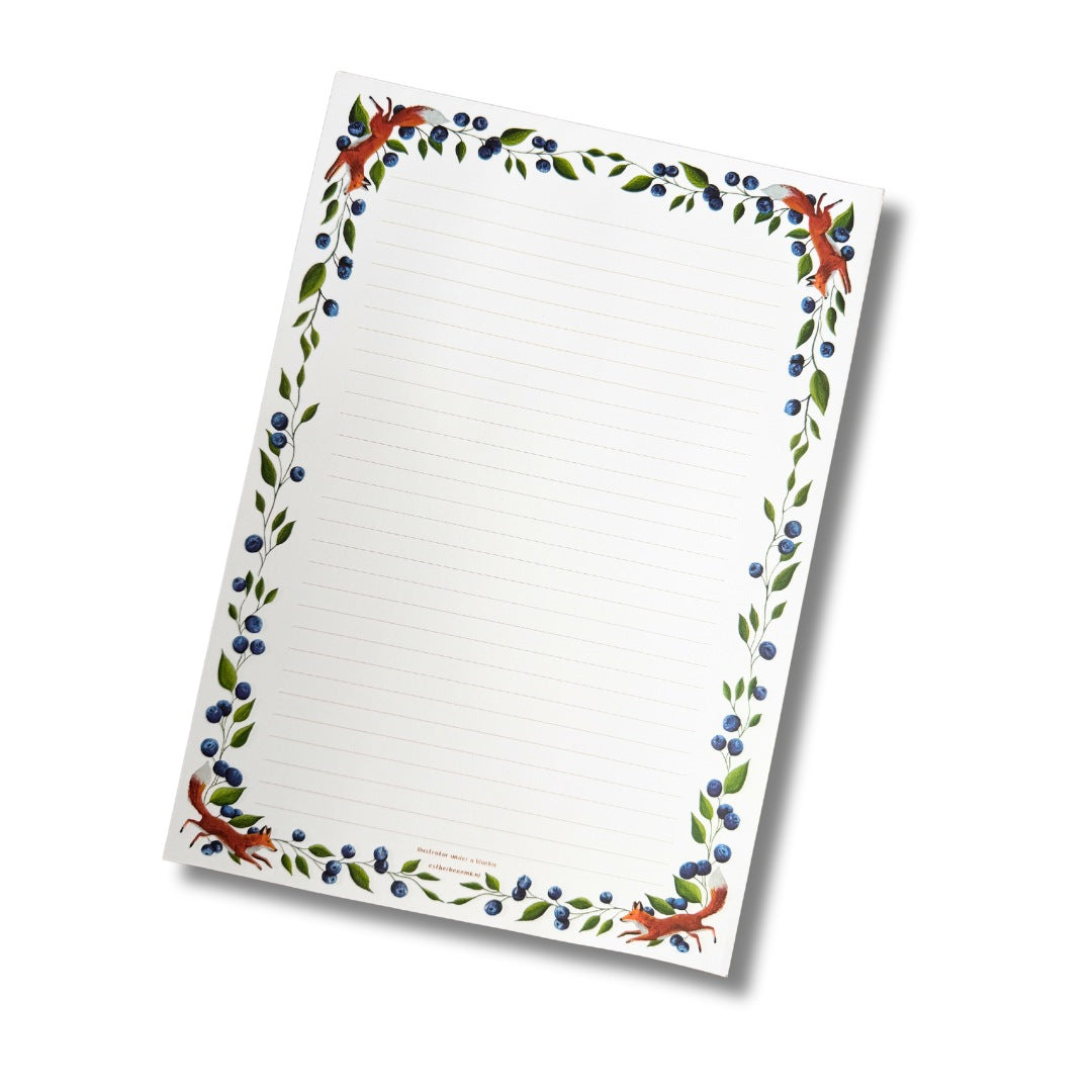 XL Notitieblok bessendroom