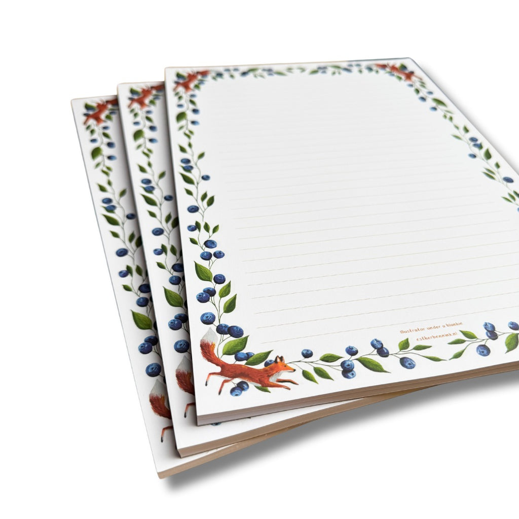 XL Notitieblok bessendroom