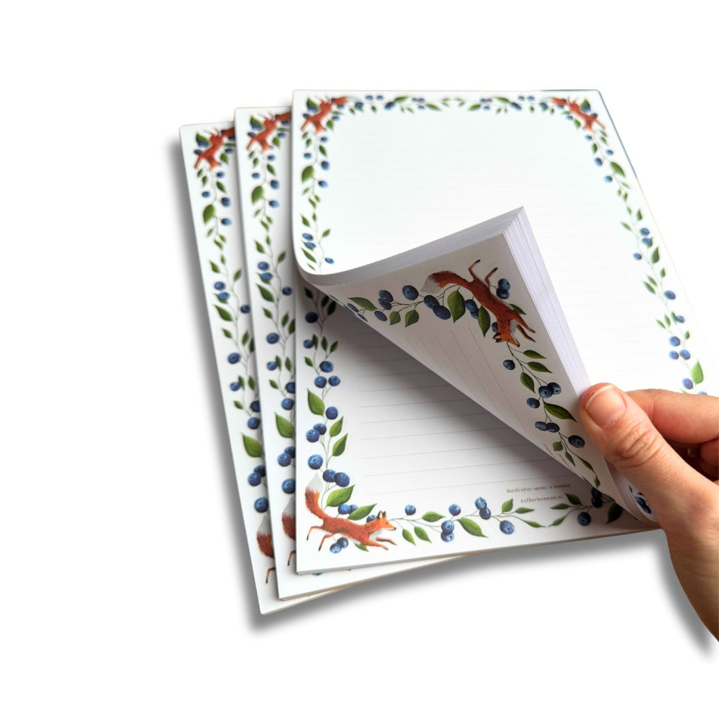 XL Notitieblok bessendroom