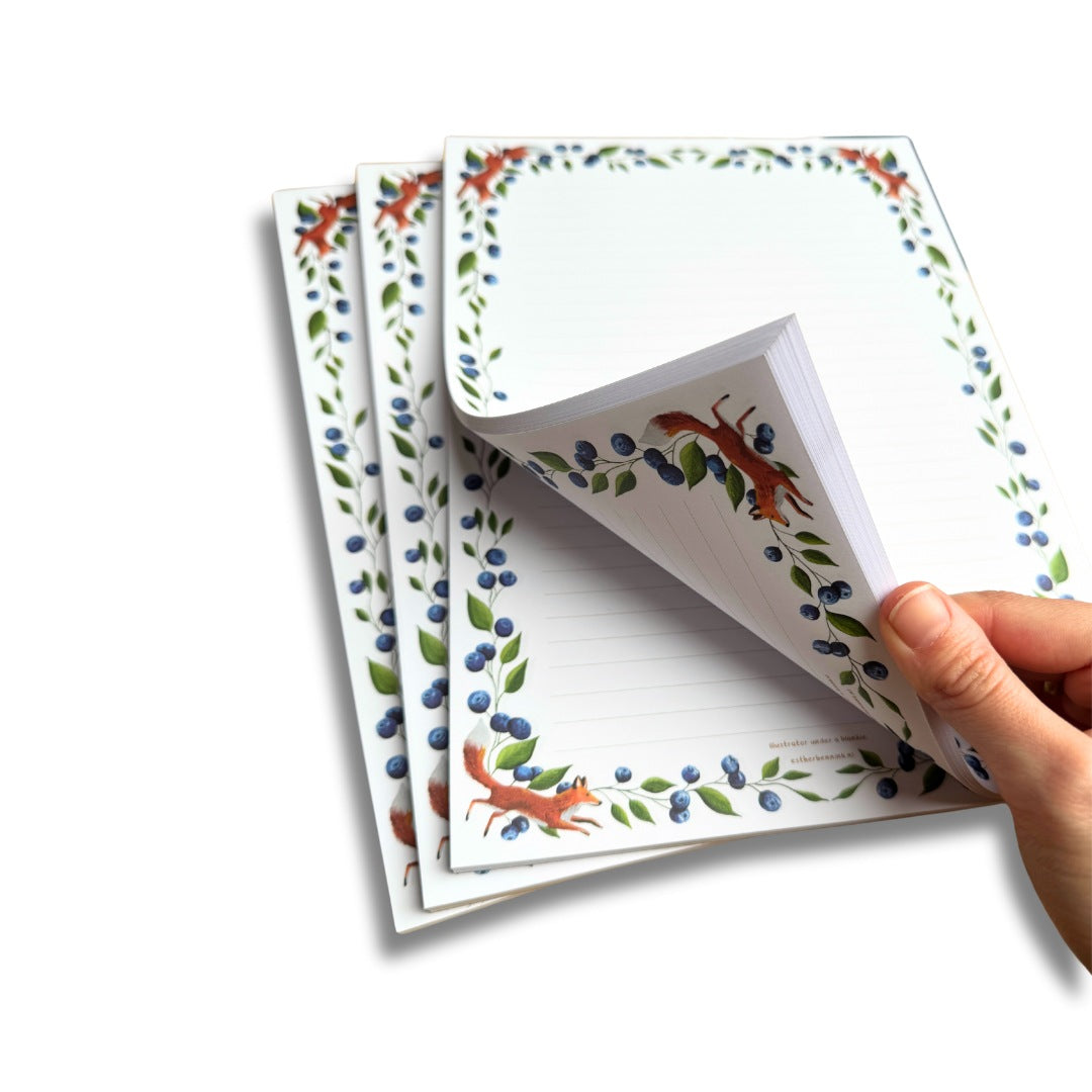 XL Notitieblok bessendroom