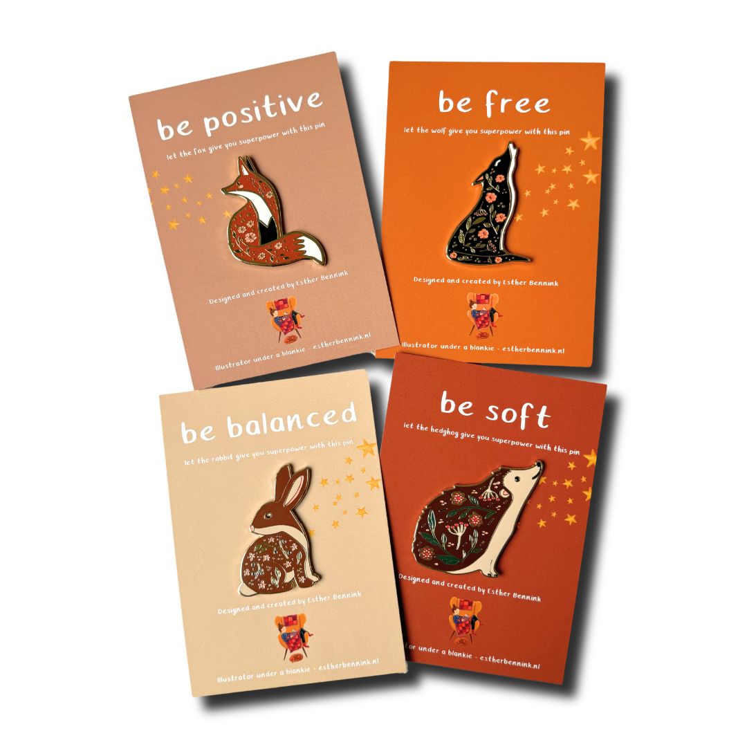 Fox pin - be positive