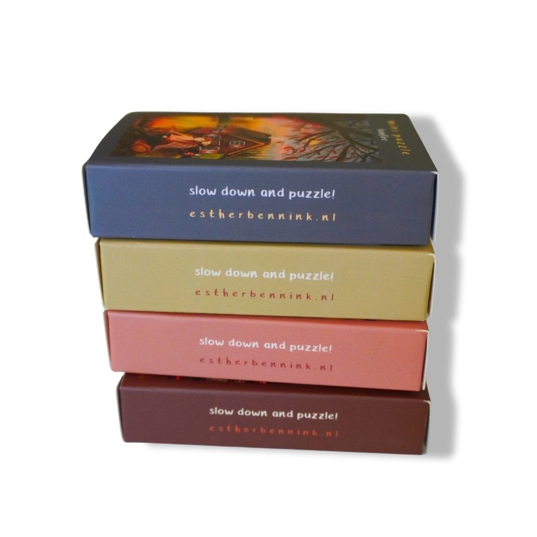 Minipuzzel booklover