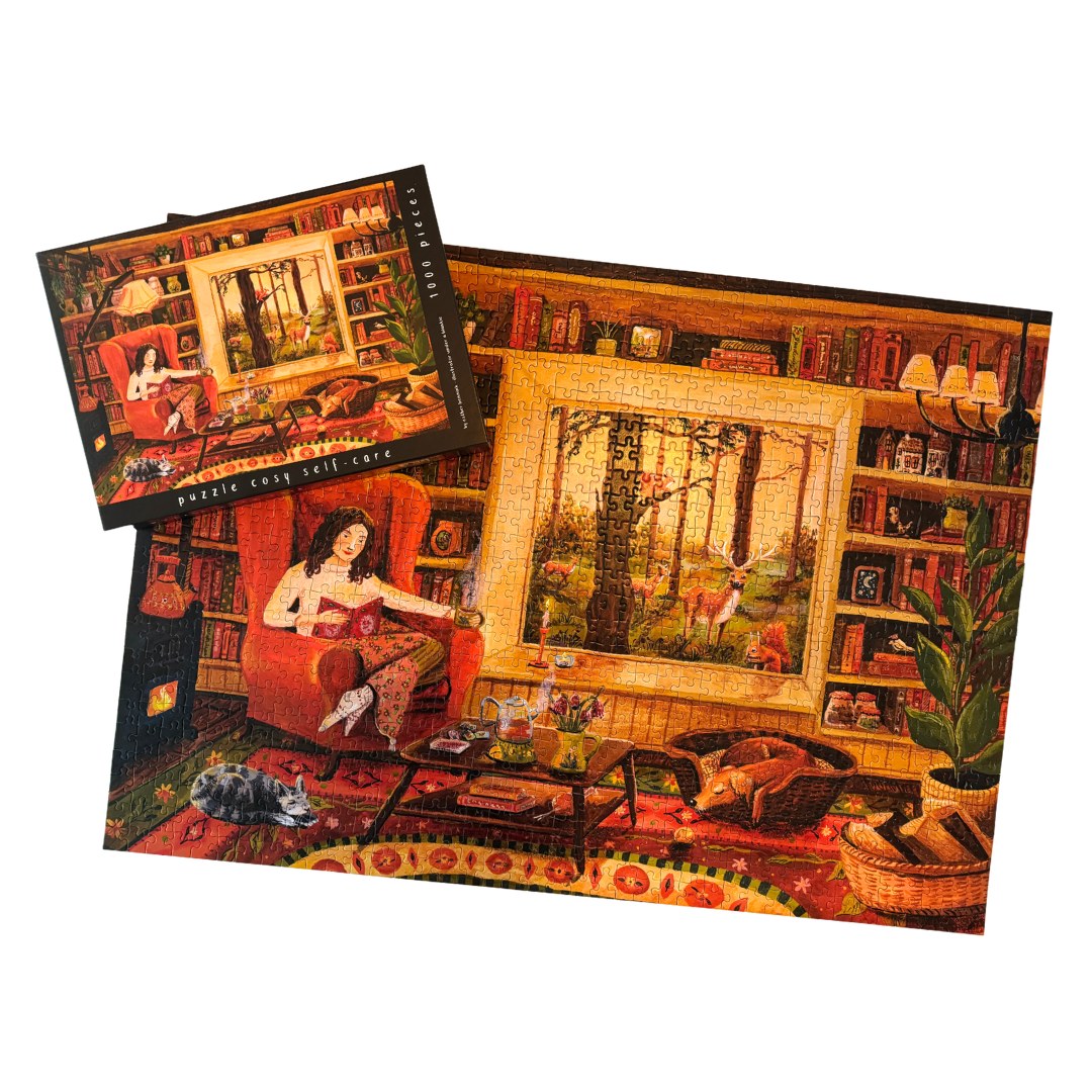 Puzzel cosy self-care - 1000 stukjes