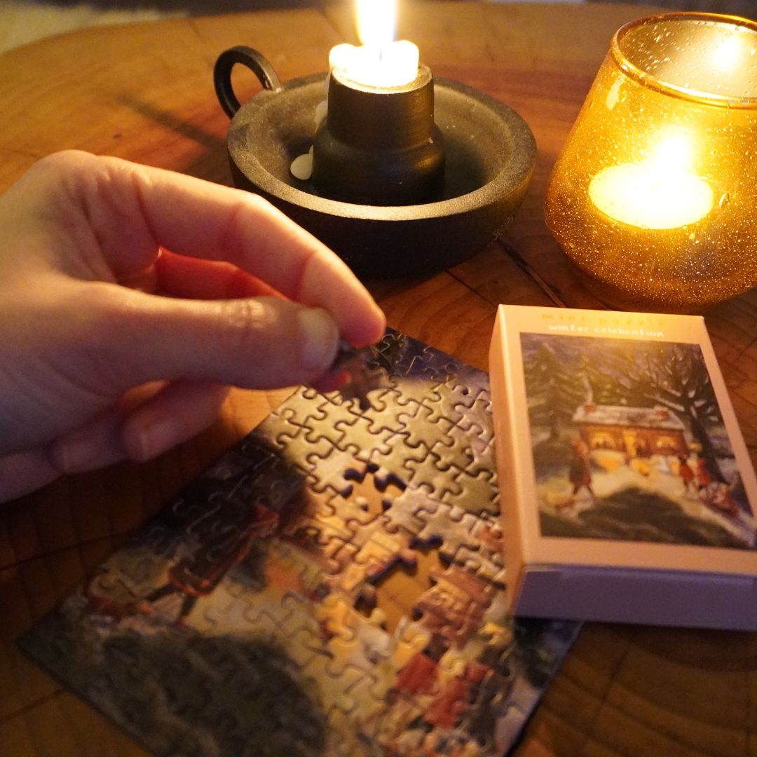 Minipuzzel winter celebration