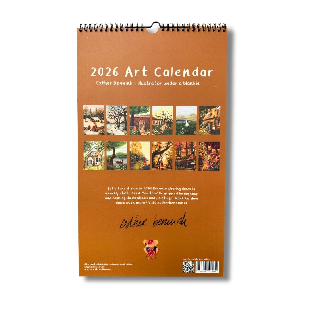 'a year to go slow' - XL kalender 2026