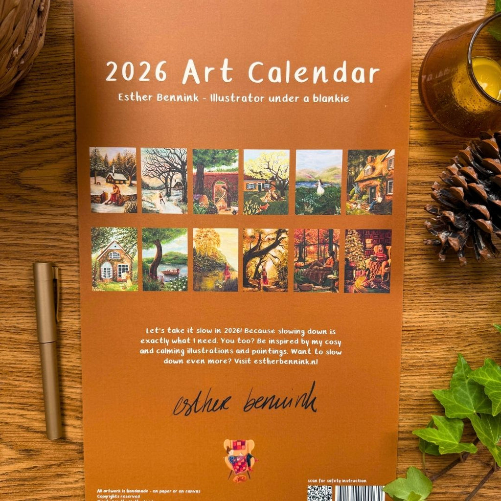 'a year to go slow' - XL kalender 2026