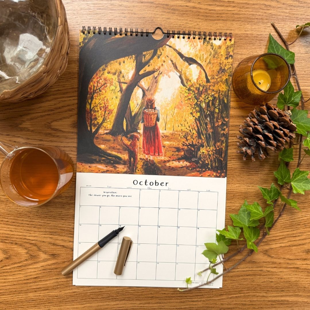 'a year to go slow' - XL kalender 2026