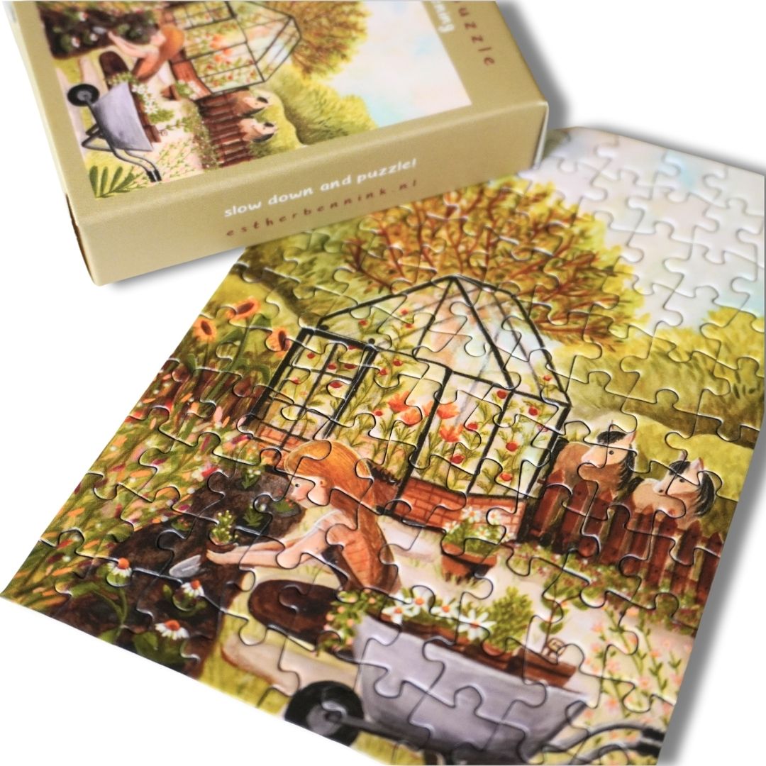 Minipuzzel gardening