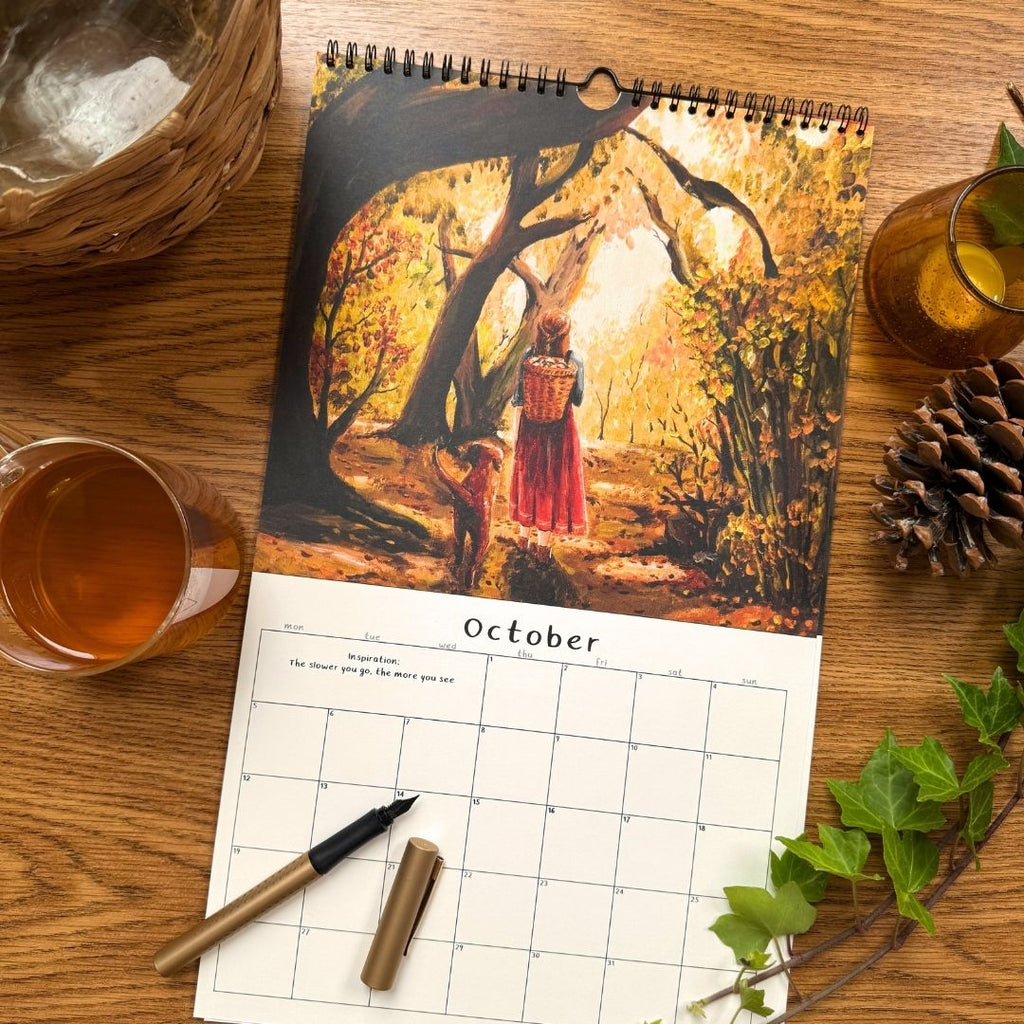 'a year to go slow' - XL kalender 2026