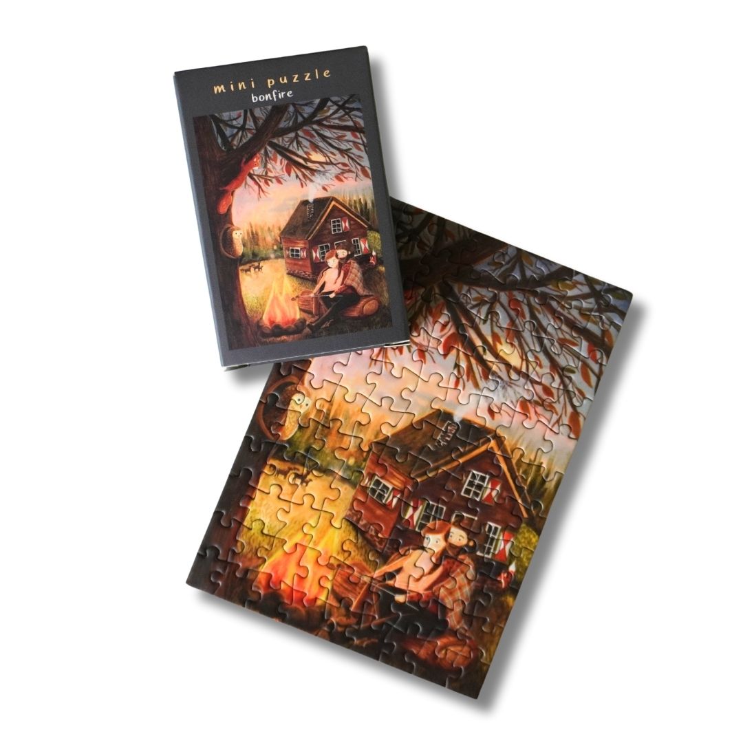 Minipuzzel bonfire
