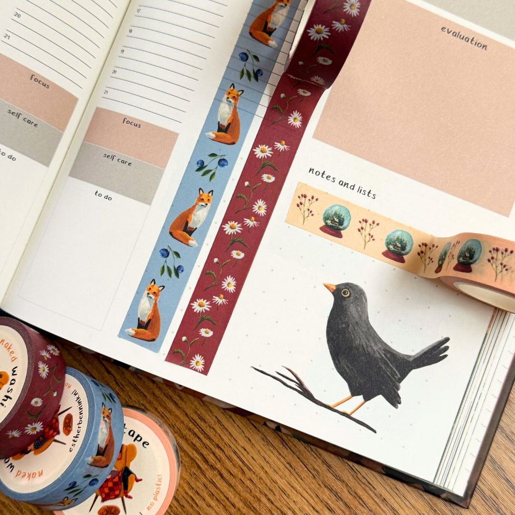 Washi Tape bosbes