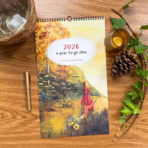 'a year to go slow' - XL kalender 2026