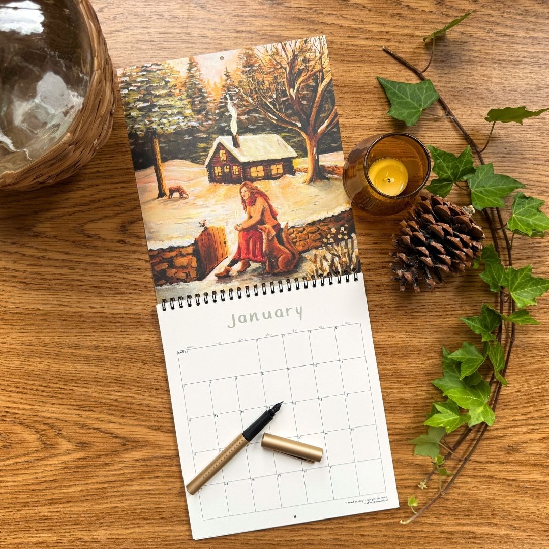 'a year to go slow' - kalender 2026