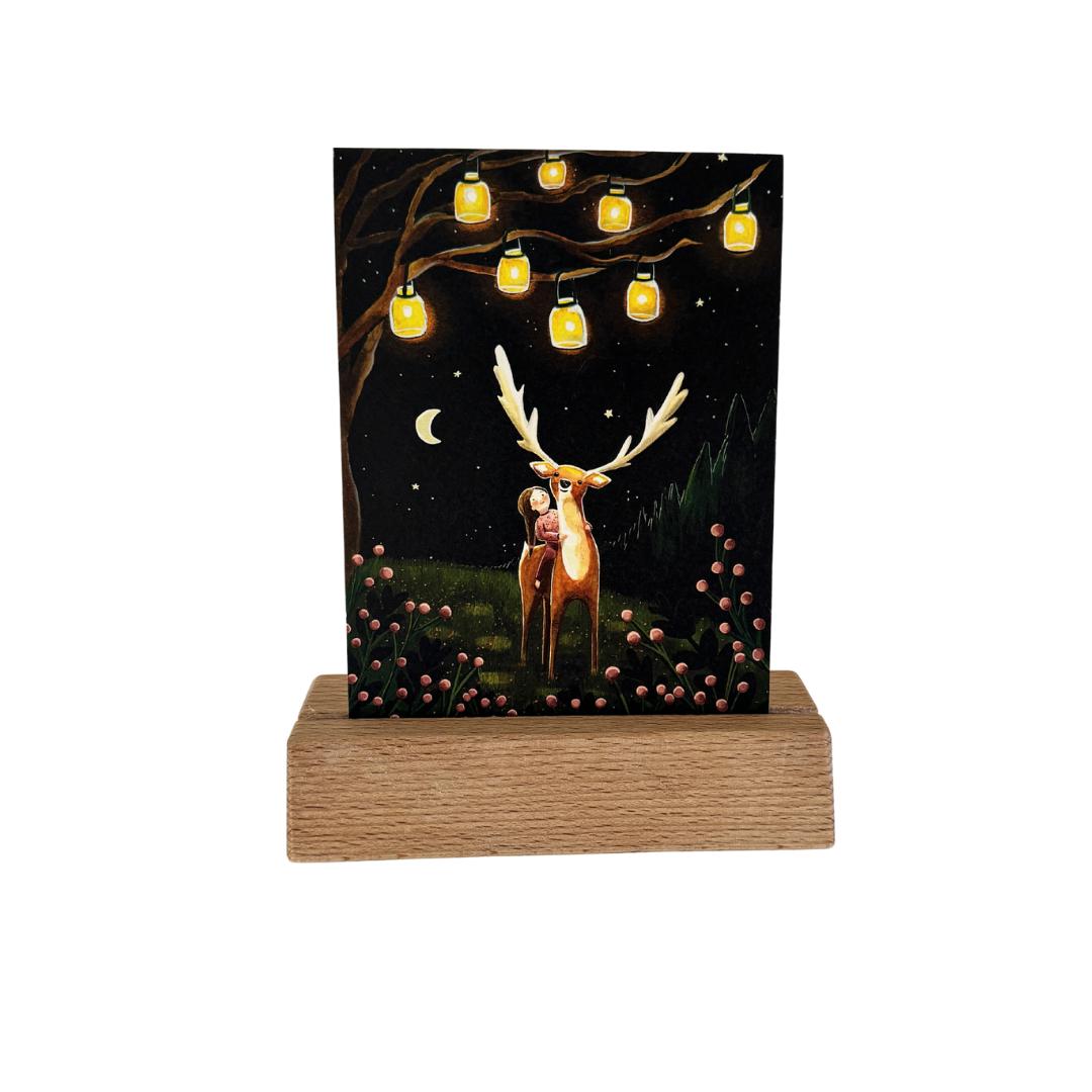 Kaarthouder groot - Card stand big