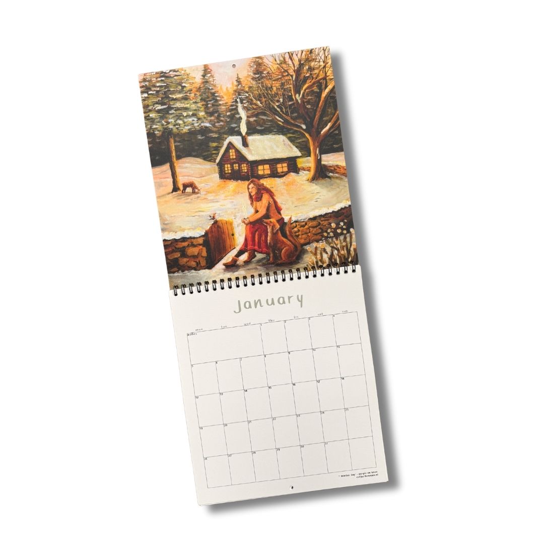 'a year to go slow' - kalender 2026
