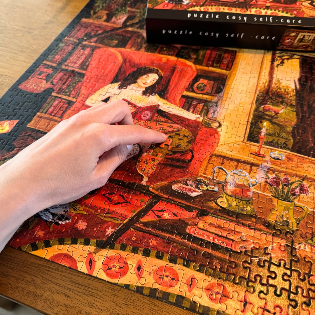 Puzzel cosy self-care - 1000 stukjes