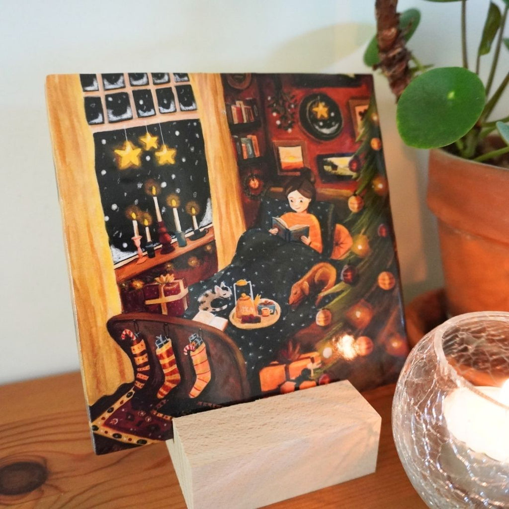 Cosy tegeltje 'kerst'
