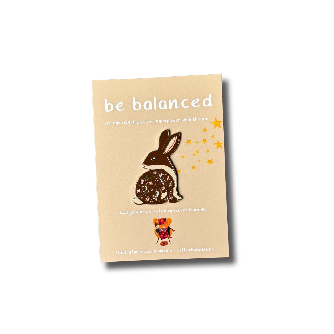 Rabbit pin - be balanced