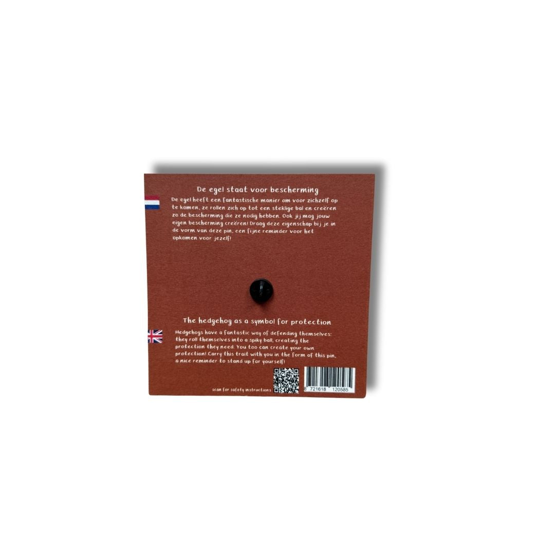Hedgehog pin - protection