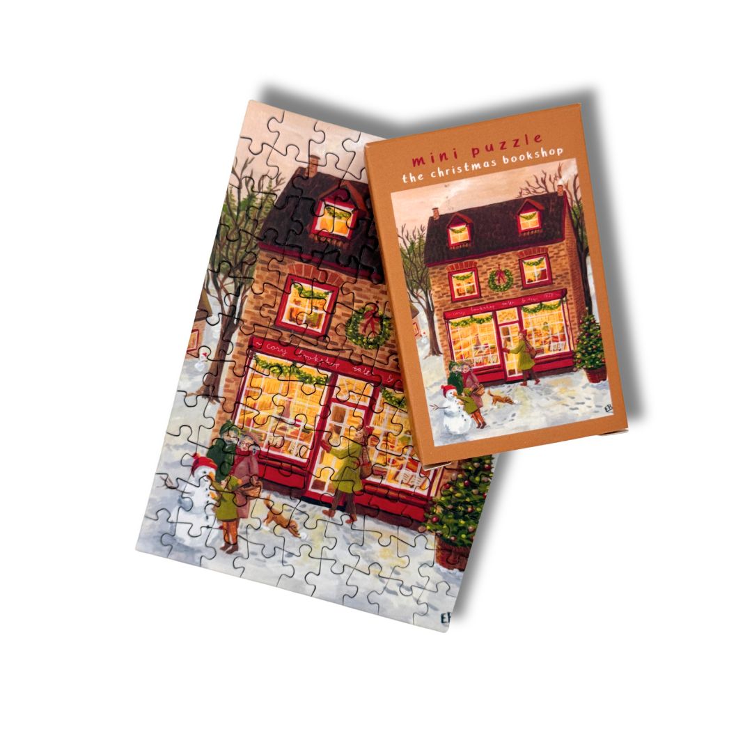 Minipuzzel The christmas bookshop