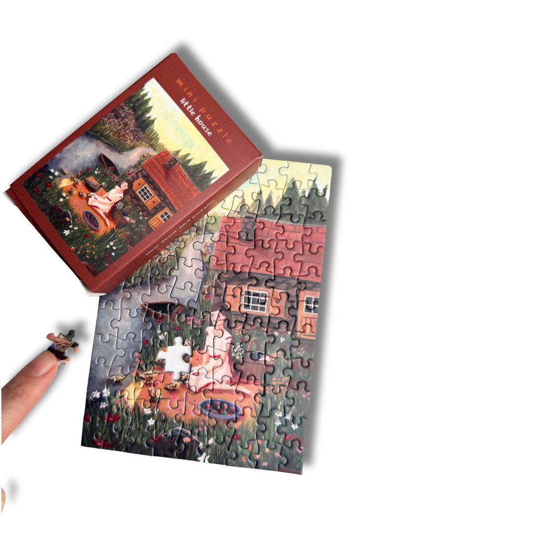 Minipuzzel little house