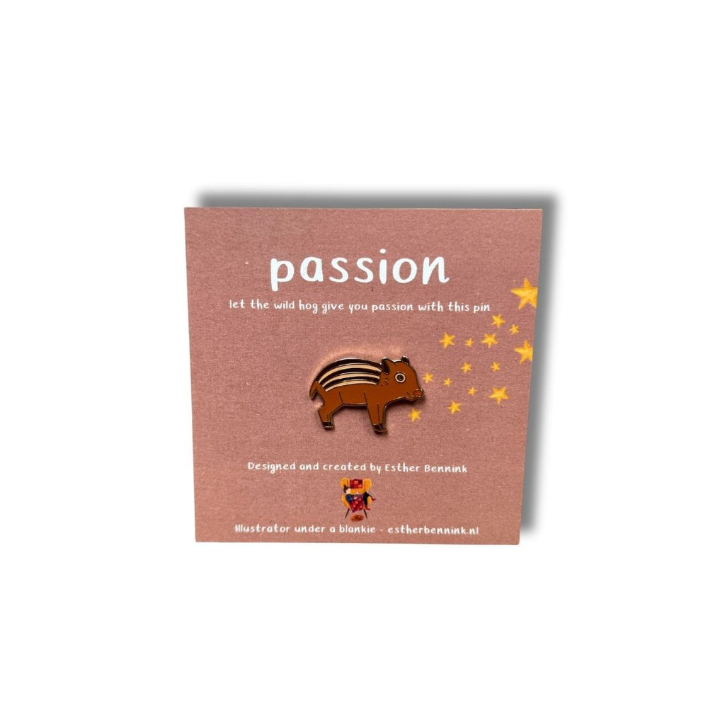 Wild hog pin - passion
