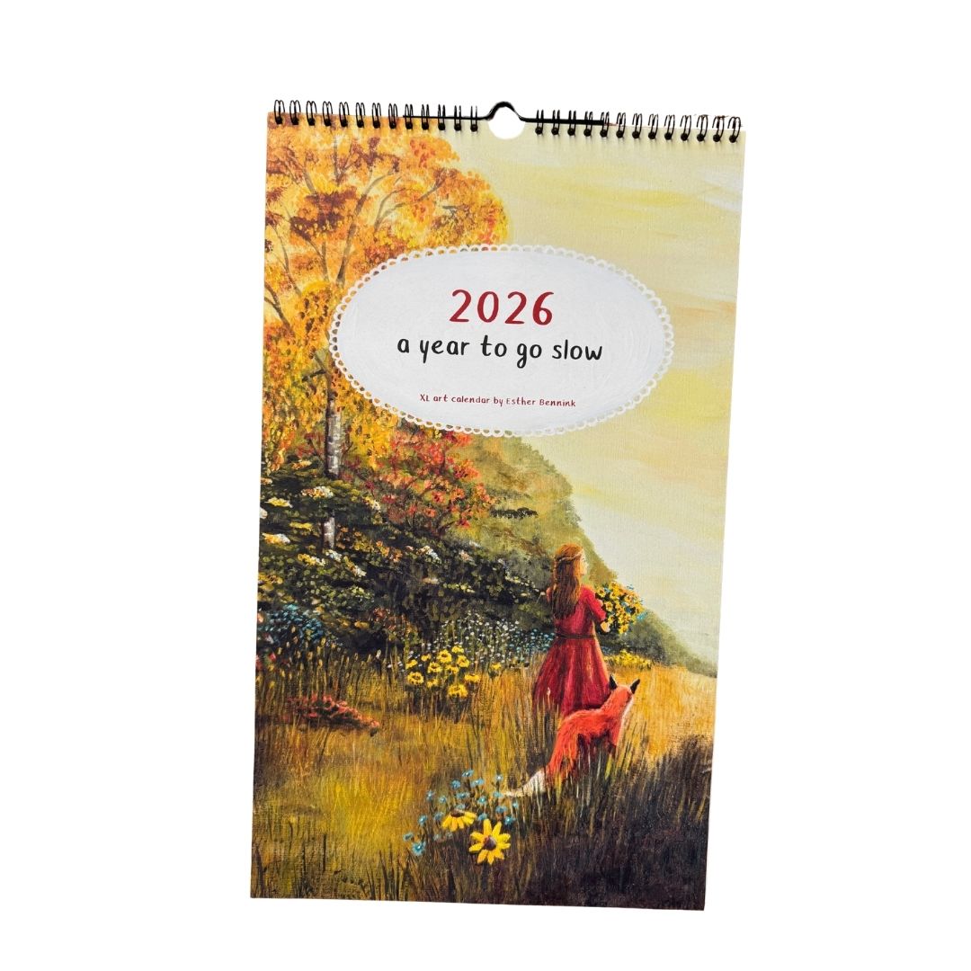 'a year to go slow' - XL kalender 2026
