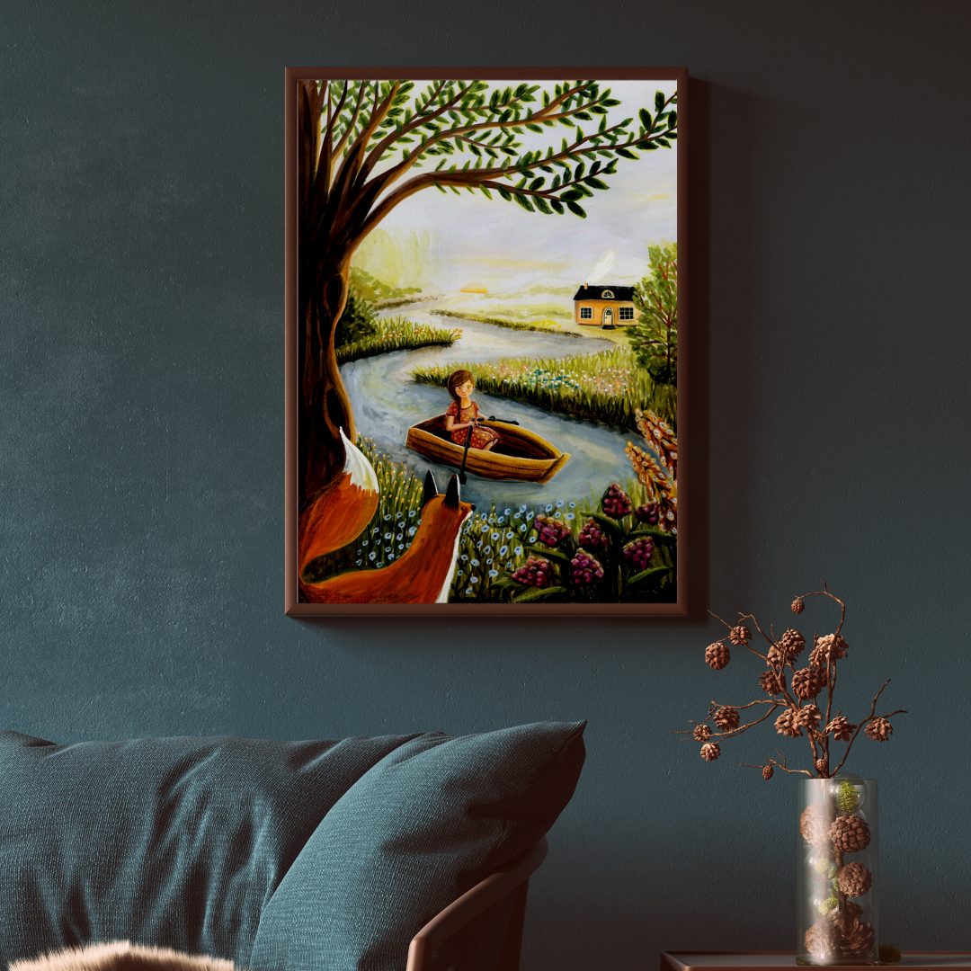 Langs de rivier - Among the river
