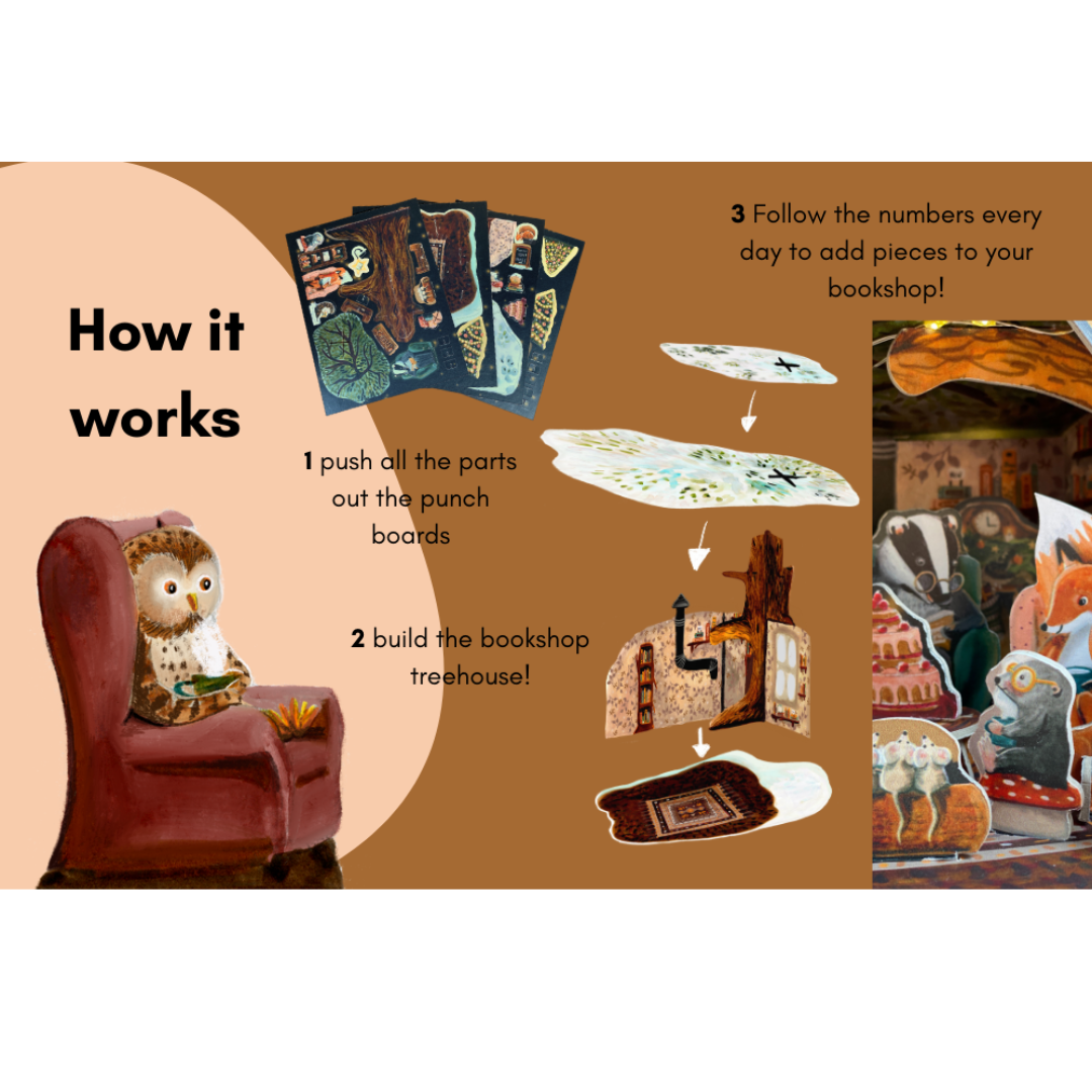 de boekwinkel adventskalender - the bookish advent calendar