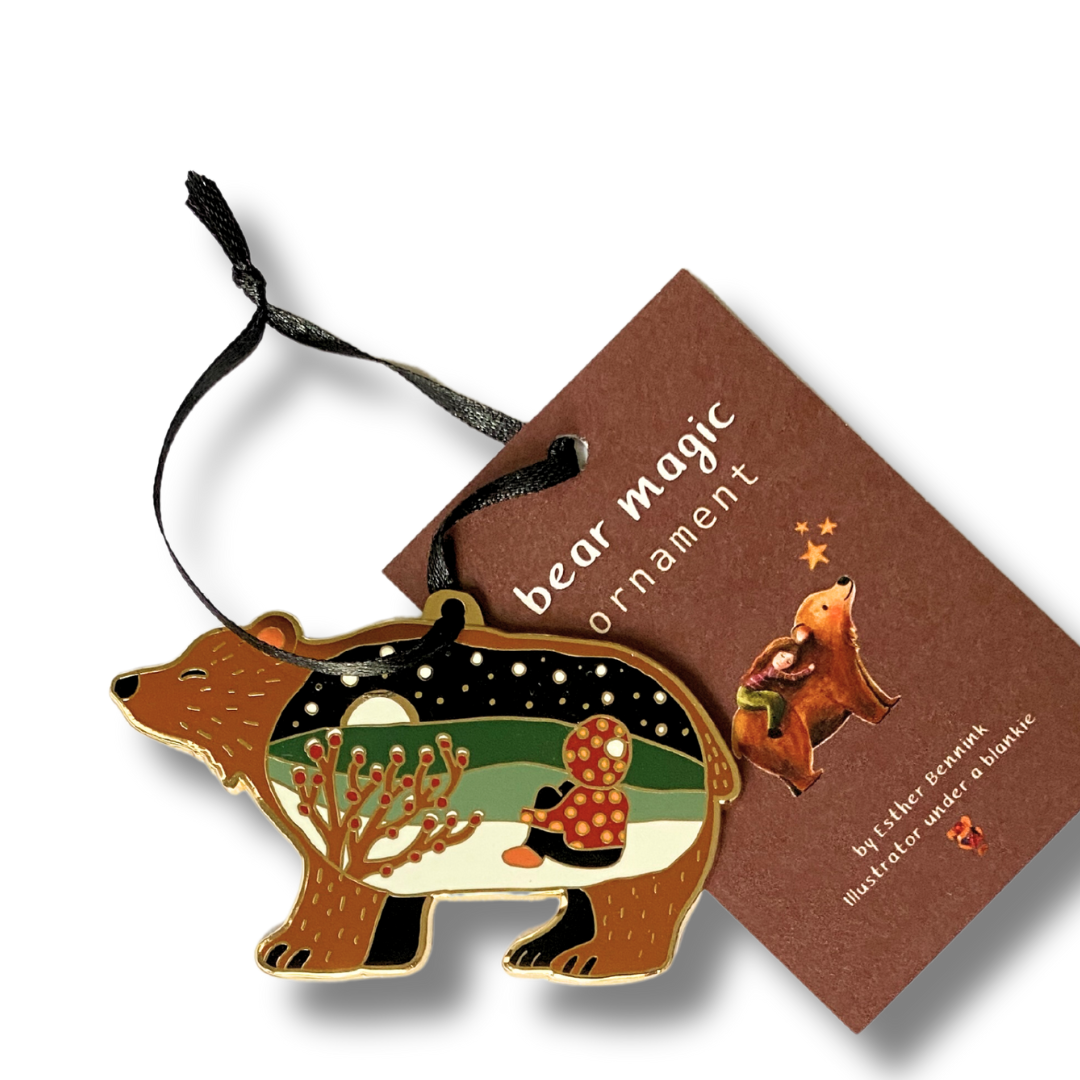 Kersthanger beren magie - Ornament bear magic