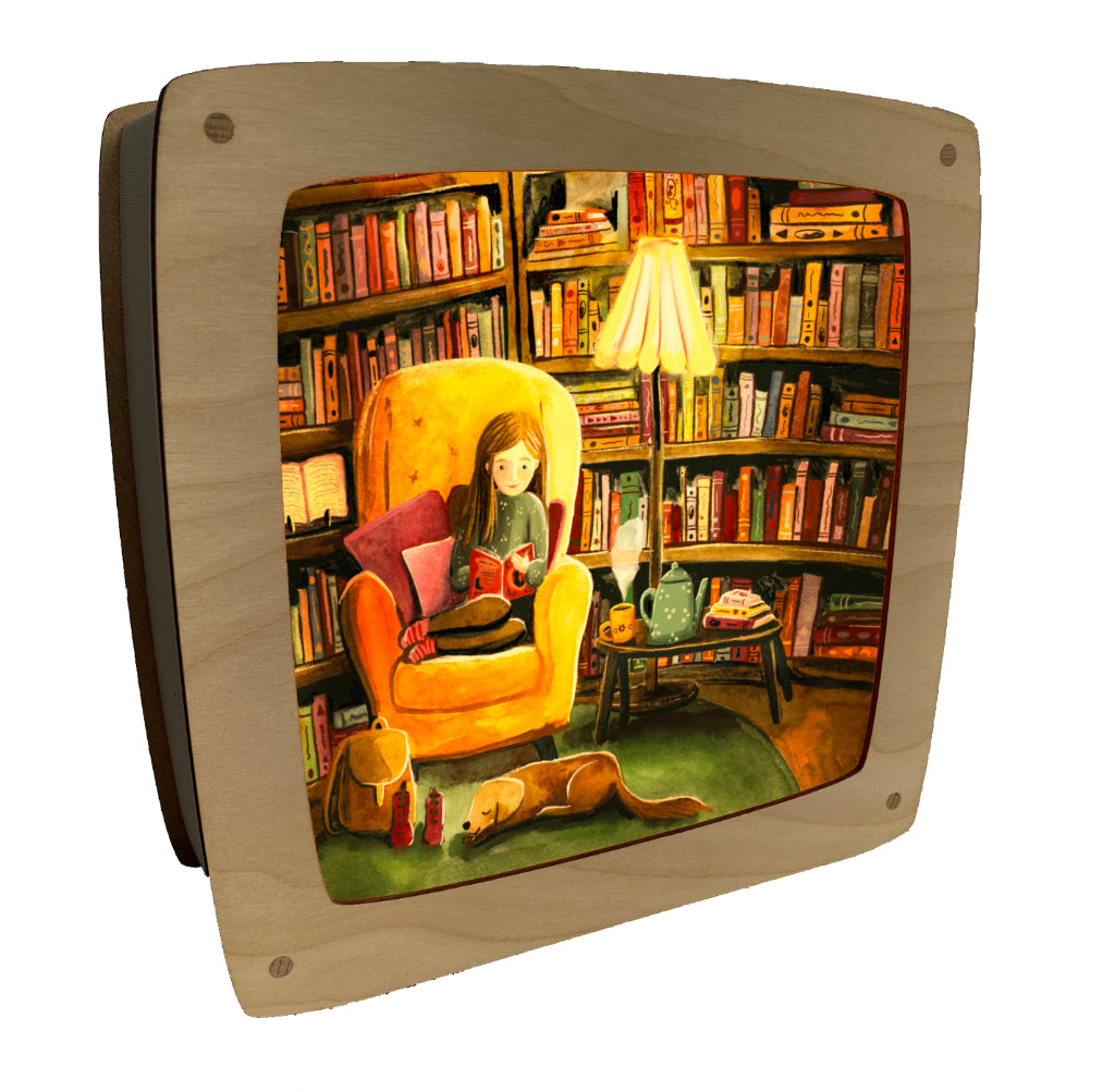 plaat boekenliefde / sheet book lover