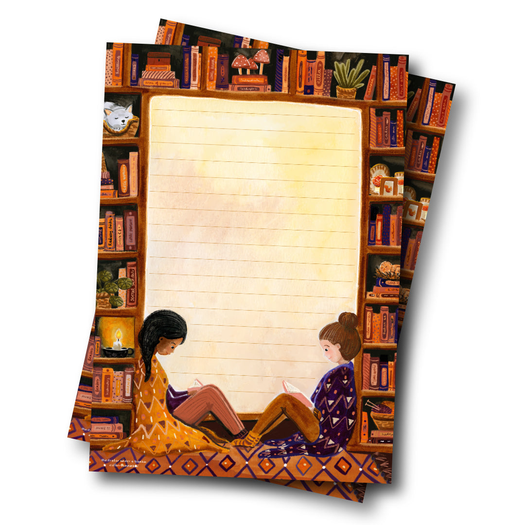 Notitieblok boekenhoekje - booknook