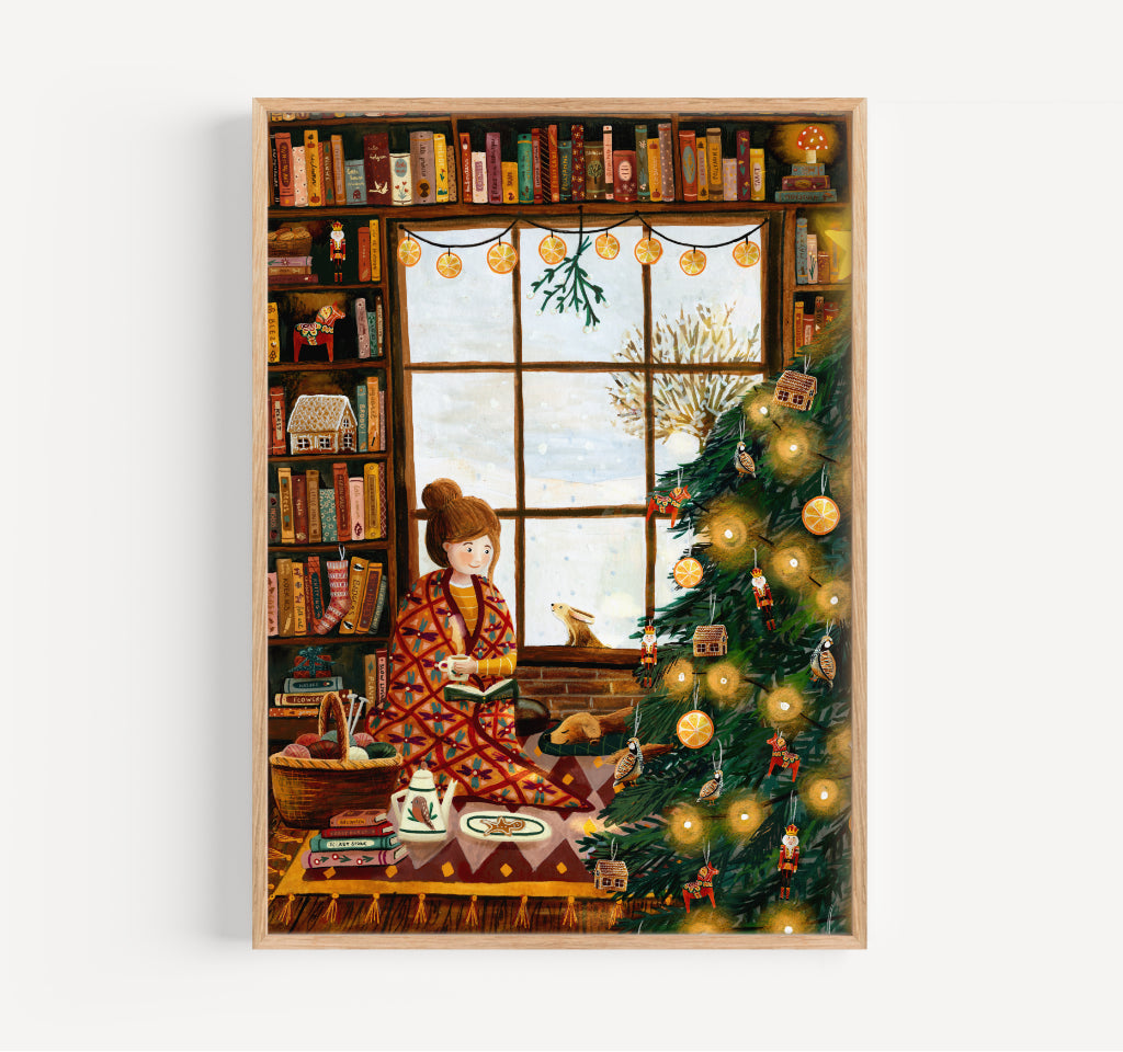 Knusse kerst / cosy Christmas print