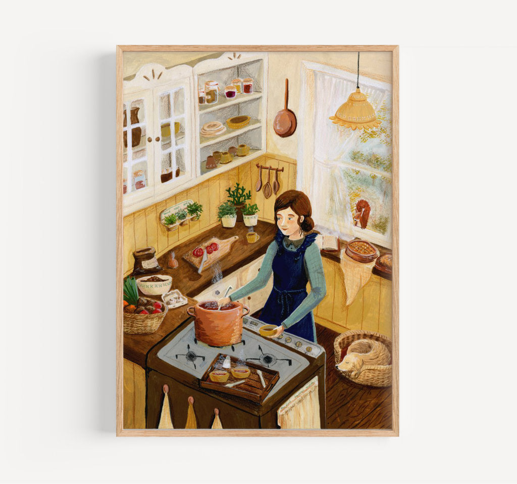 Keuken cosiness - print