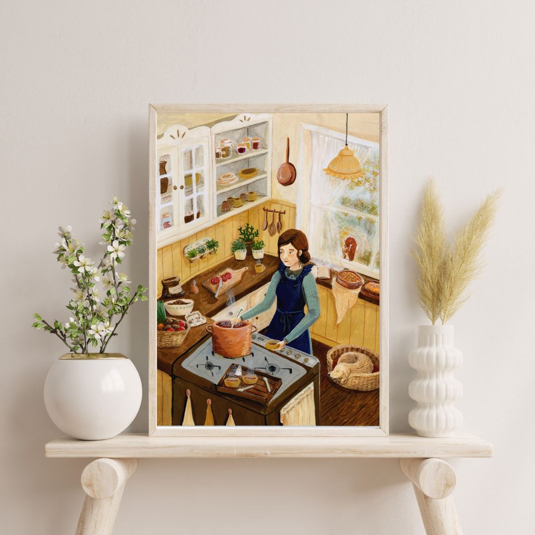 Keuken cosiness - print