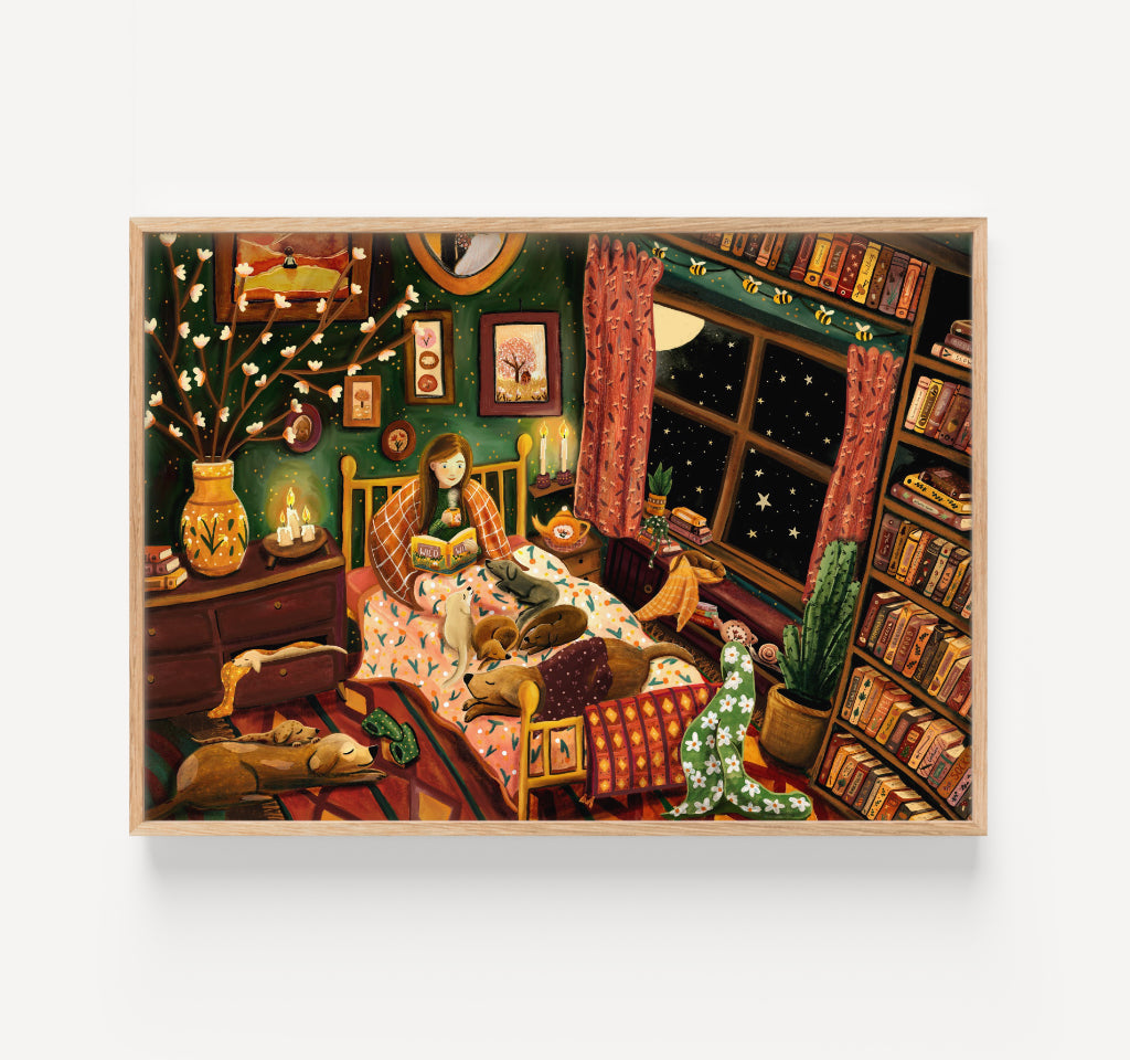 Cosy night print