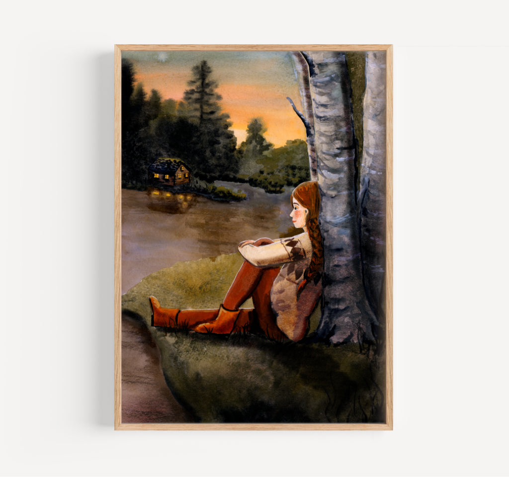 De berken - the birches print