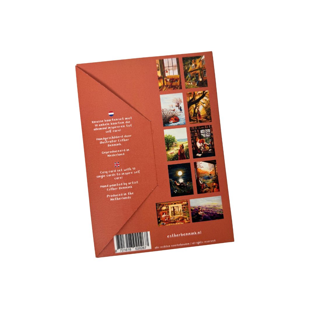 Cosy kaartenset - Self care - 10 kaarten