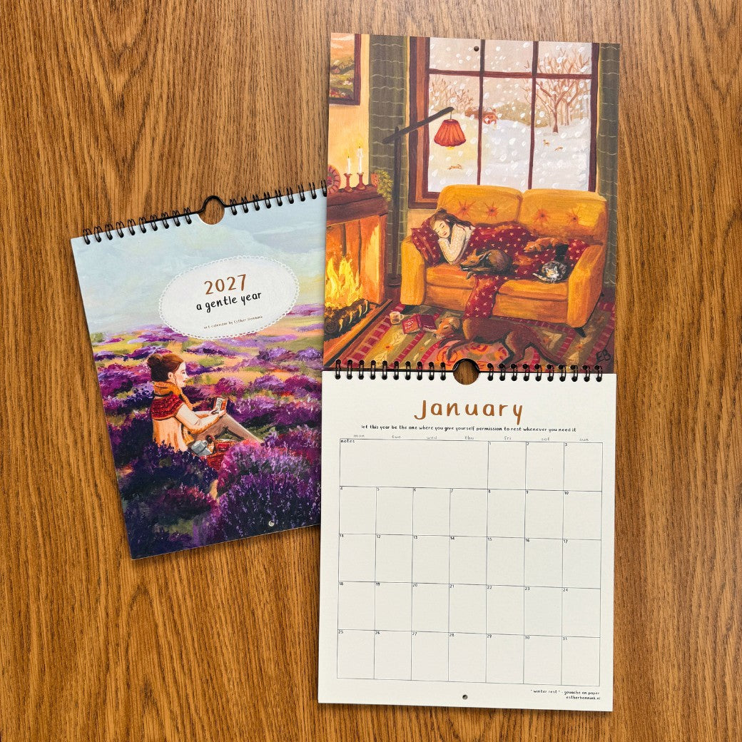 'a gentle year' - kalender 2027