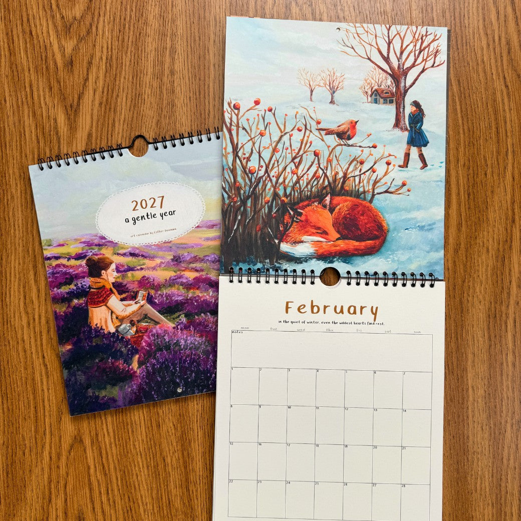 'a gentle year' - kalender 2027