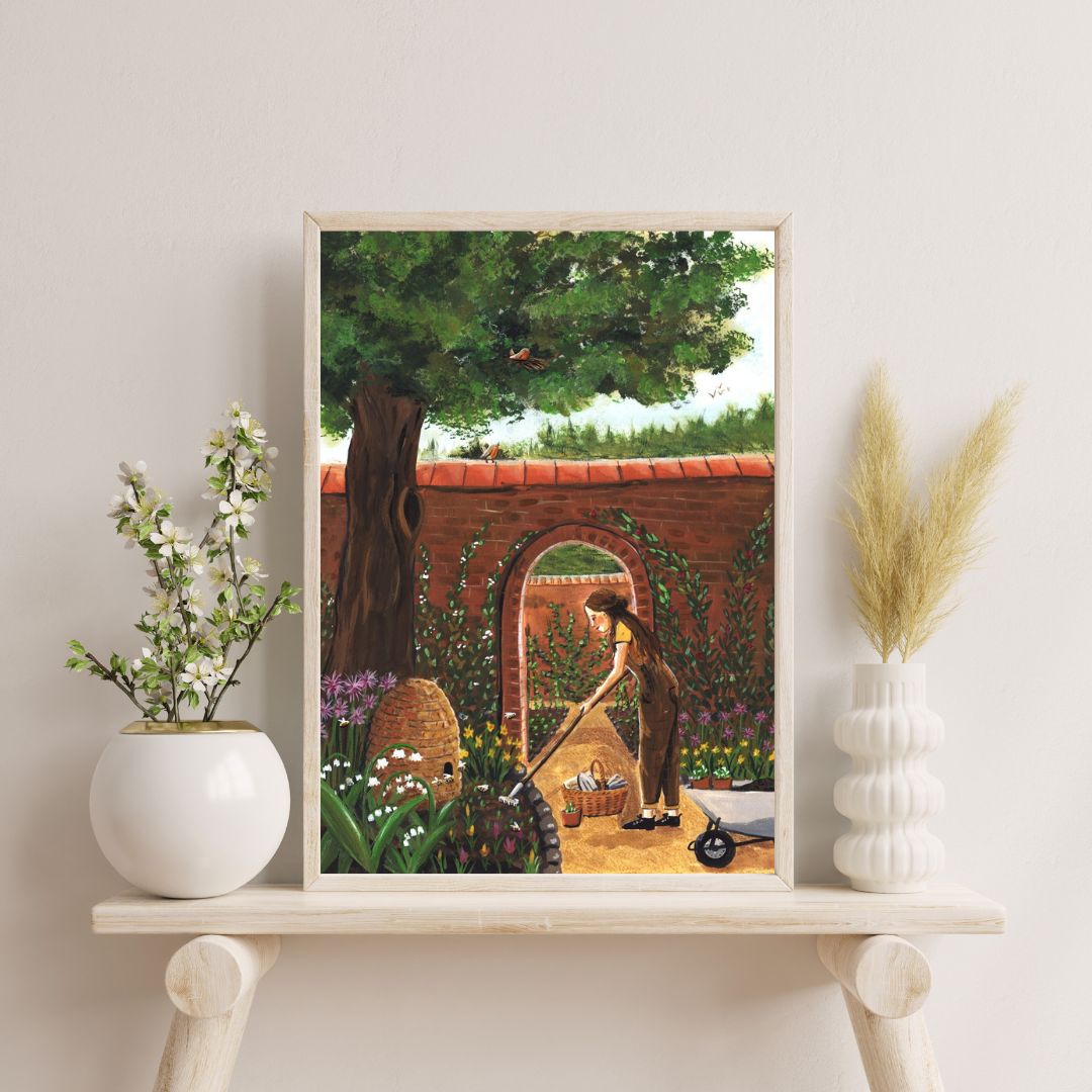 Kasteeltuin - print
